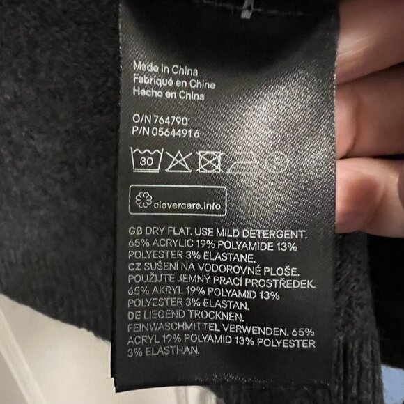 Women's open front cardigan Grey size small - Picture 4 of 4